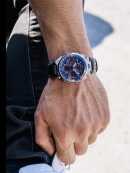 CITIZEN PROMASTER LIMITED EDITION TSUNO CHRONO RACER SUPER TITANIUM BLUE DIAL MEN’S WATCH AV0088-01L - Image 6