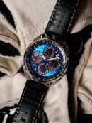 CITIZEN PROMASTER LIMITED EDITION TSUNO CHRONO RACER SUPER TITANIUM BLUE DIAL MEN’S WATCH AV0088-01L - Image 8