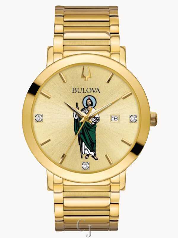 BULOVA SAINT JUDE MEN’S DIAMOND WATCH 97D115SJ