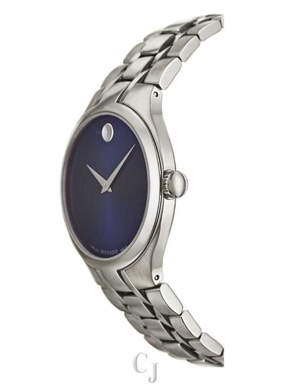 MOVADO BLUE DIAL MEN’S WATCH 0606369 - Image 3