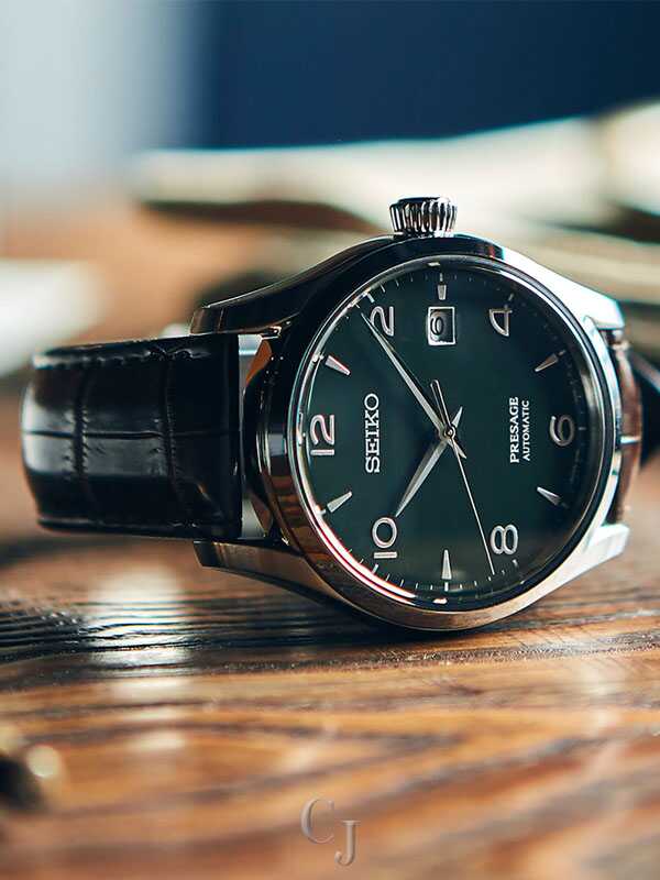 SEIKO PRESAGE LIMITED EDITION GREEN DIAL MEN’S WATCH SPB111 - Image 5