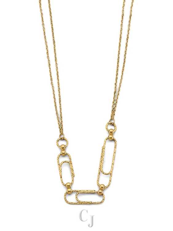 14KY DC Paperclip Necklace