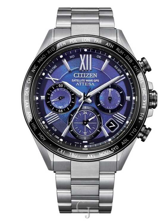 CITIZEN ATTESA LIMITED EDITION BLUE DIAL MEN’S WATCH CC4075-50L