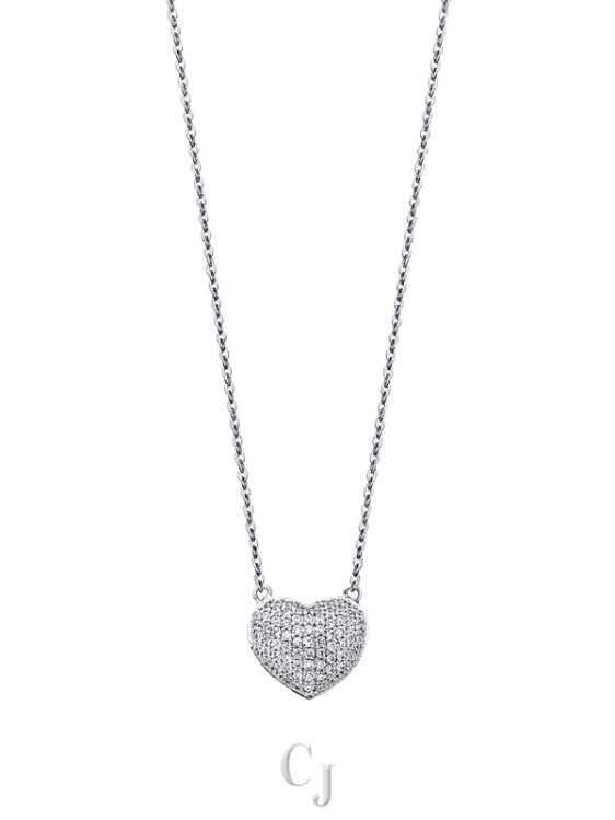 14KW Heart Necklace