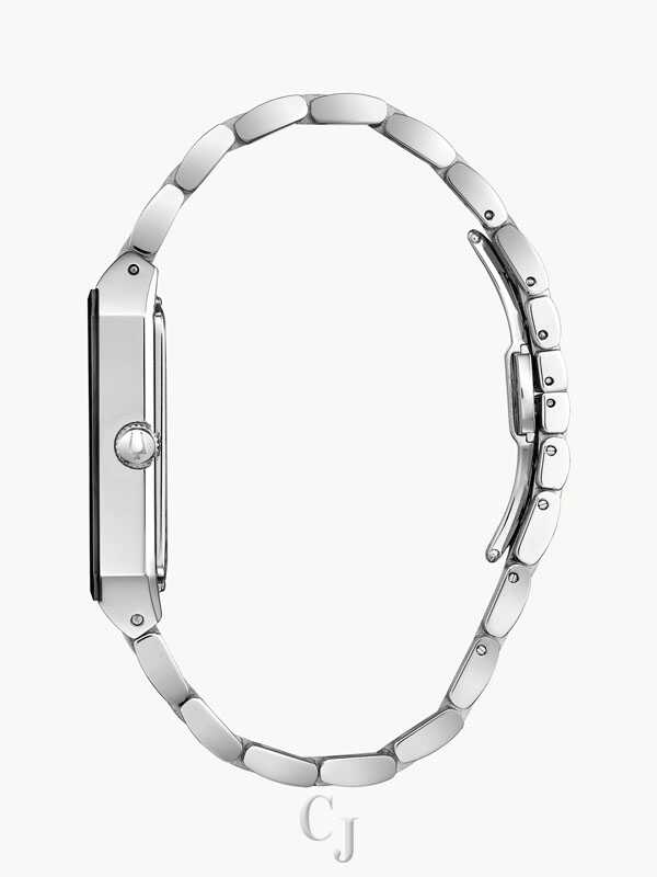 BULOVA QUADRA BLACK DIAL MEN’S WATCH 96D145 - Image 2