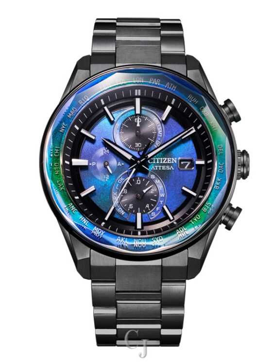 CITIZEN ATTESA LIMITED EDITION BLUE DIAL MEN’S WATCH AT8314-53L