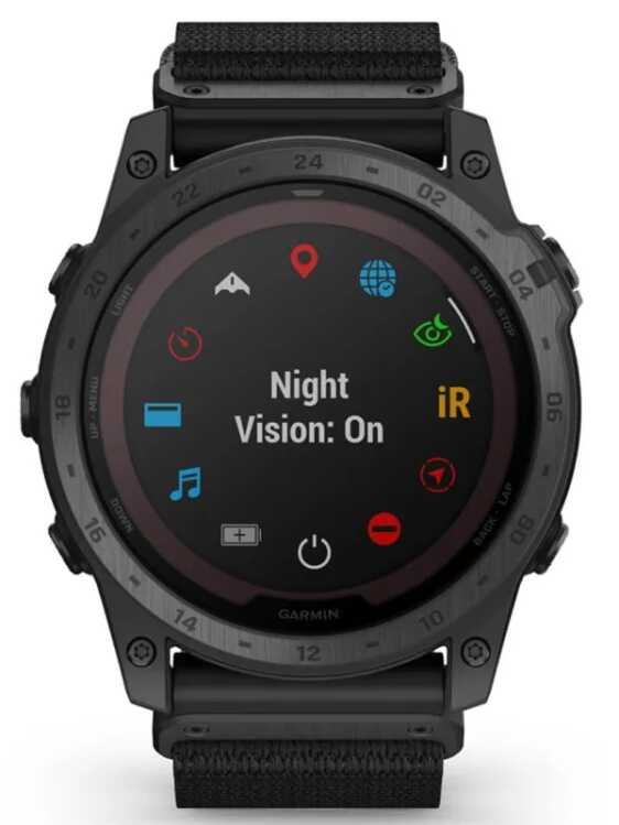 GARMIN Tactix 7 Pro Edition Solar Powered Tactical GPS Watch with Nylon Band 010-02704-10
